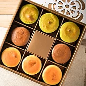 【久久津】道南半熟乳酪(綜合8入 禮盒)