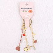 Kapibarasan 水豚君系列魅力鑰匙圈(粉紅)