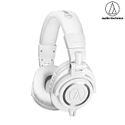 鐵三角 ATH-M50x 白色 專業監聽 頭戴式耳機- 白色