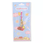 Kapibarasan 水豚君星座系列手機吊飾。天蠍座(水藍款)