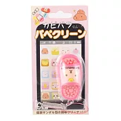 Kapibarasan 水豚君系列小拖鞋吊飾螢幕擦(懷特小姐)