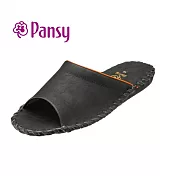 【PANSY】日本皇家品牌室內女士拖鞋-黑色-9505 黑M