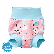潑寶 Splash About 3D加強版 游泳尿布褲 - 粉紅動物園L
