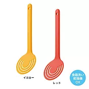 日本 MARNA 樹脂彈力鍋鏟 K147Y紅色