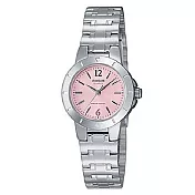 【CASIO】淑女時尚精緻腕錶-粉面(LTP-1177A-4A1)