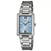【CASIO】熟女方采腕錶-藍面(LTP-1238D-2A)