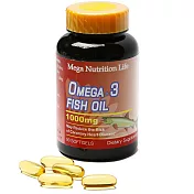 美國Mega 亞米加魚油軟膠囊90顆