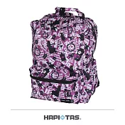 【HAPI+TAS】日本原廠授權 摺疊手提後背包- 新版粉色愛麗絲