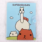 Kapibarasan 水豚君草原系列名片簿(大)。草原天空