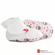 美國 GOUMIKIDS 有機棉嬰兒腳套 (小企鵝-粉色)0-3個月