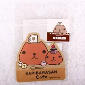 Kapibarasan 水豚君咖啡小舖貼紙-A款
