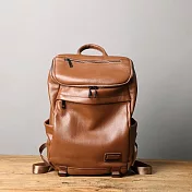 【SoLoMoN】路透 包覆性後背包棕色