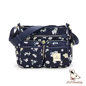 B.S.D.S冰山袋鼠 - はな迎春花 - 輕旅多夾層側背包【H089-5KF】