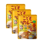 日本Nishikiya兒童咖哩調理包(甘口)〈三入組〉