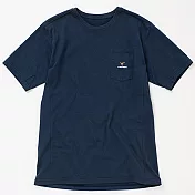 VENEX STANDARD NATURAL 休養衣 紳士型 短袖T恤上衣 海軍藍M海軍藍