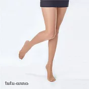 【TUTU ANNA 趣趣安娜】日本超人氣高質感彈力絲襪(粉膚)-2雙/組L-LL