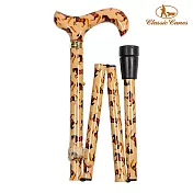 【英國Classic Canes】摺疊收納.調整高低手杖- 4662C