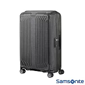 Samsonite新秀麗 30吋Lite-Box耐衝擊Curv垂直線條行李箱(碳灰)