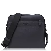 COACH 卵石皮革 / Charles 男士 斜背相機包_深藍