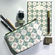 Sunny Bag - 捲毛力卡 多功能棉布文具袋/化妝包 - 森林玫瑰