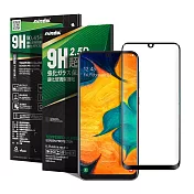 NISDA for 三星 Samsung Galaxy A30/A50 完美滿版玻璃保護貼-黑黑