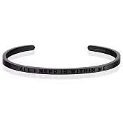 MANTRABAND All I Need Is Within Me 灰銀手環 自我價值 肯定自己