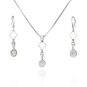 【BILLY KING 貝麗晶】輕時尚 奧地利水晶鑽 套組3