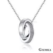 GIUMKA 情侶項鍊 925純銀 纏綿 項鍊 單個價格 MNS08129小墬女款