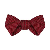 WEIXU WANG 摺疊領結(紅條紋)