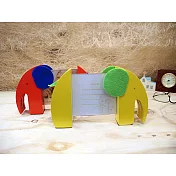 木質文創大象相框