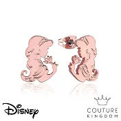 Disney Jewellery 迪士尼阿拉丁茉莉公主鍍14K玫瑰金耳釘 Aladdin Princess Jasmine by Couture Kingdom