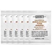 Kiehls 契爾氏 金盞花植物精華化妝水3ml*6入(百貨專櫃貨)