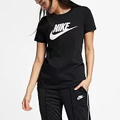 Nike AS W NSW TEE ESSNTL ICON FUTUR 女 短袖上衣XS黑