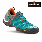 GARMONT 男款Gore-Tex低筒健行鞋STICKY CLOUD 481016/217 / GoreTex、防水透氣、黃金大底、登山攀登UK7淺藍