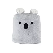 CB Japan 動物造型超細纖維浴巾無尾熊灰