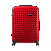 DOT-DROPS 24 吋 Chapter 2 輕量客製點點硬殼行李箱 - 熱情紅