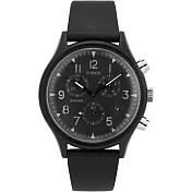 【TIMEX】天美時 復刻系列 經典復古手錶  (黑TXTW2T29500)