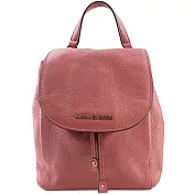 MICHAEL KORS 荔枝紋真皮後背包-玫瑰粉（現貨+預購）玫瑰粉
