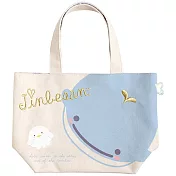 San-X 鯨鯊先生小藍鯨的夢系列帆布手提包