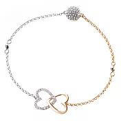 奧地利SWAROVSKI REMIX手鍊 - 心心相惜(S)