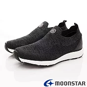 日本Moonstar戶外健走鞋-輕量緩震健走款-SNGYL046黑 -22.5~25cmJP22.5黑