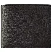 MICHAEL KORS 荔枝紋皮革短夾-黑色（現貨+預購）黑色