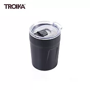 [TROIKA] 雙層不銹鋼保溫保冷隨身杯黑色