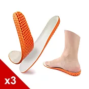 【○糊塗鞋匠○ 優質鞋材】B35 EVA蜂窩1.5cm增高墊(3雙)男款