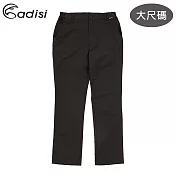 ADISI 男四面彈性抗汙撥水休閒長褲AP1911014-1 (3XL-6XL) 大尺碼 / 城市綠洲 (防潑水、四向彈性)3XL黑
