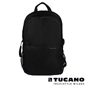 TUCANO PHONO 15.6吋智能USB外接充電後背包黑