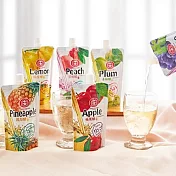 【108春季】十全 水果醋禮盒(青梅16+蘋果16+葡萄16+蜜桃16+鳳梨16+ 檸檬16)(共96入)