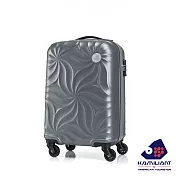 Kamiliant卡米龍 20吋Camara立體花紋耐刮硬殼TSA登機箱(灰)