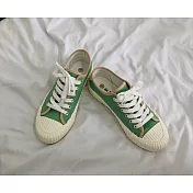 (預購商品) JDS嚴選_2019夏季經典復古百搭餅乾鞋EU35綠色