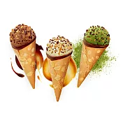 哈根達斯-脆皮甜筒冰淇淋9入組(香草焦糖/抹茶/巧克力)香3巧3抹3